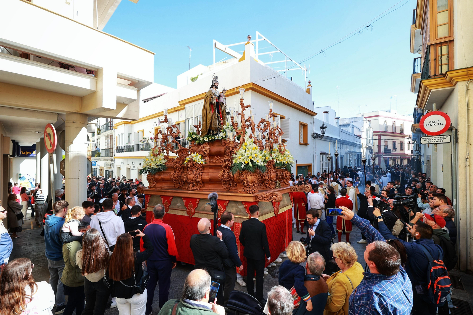 Las imágenes de la procesión del Patrón San José en San Fernando