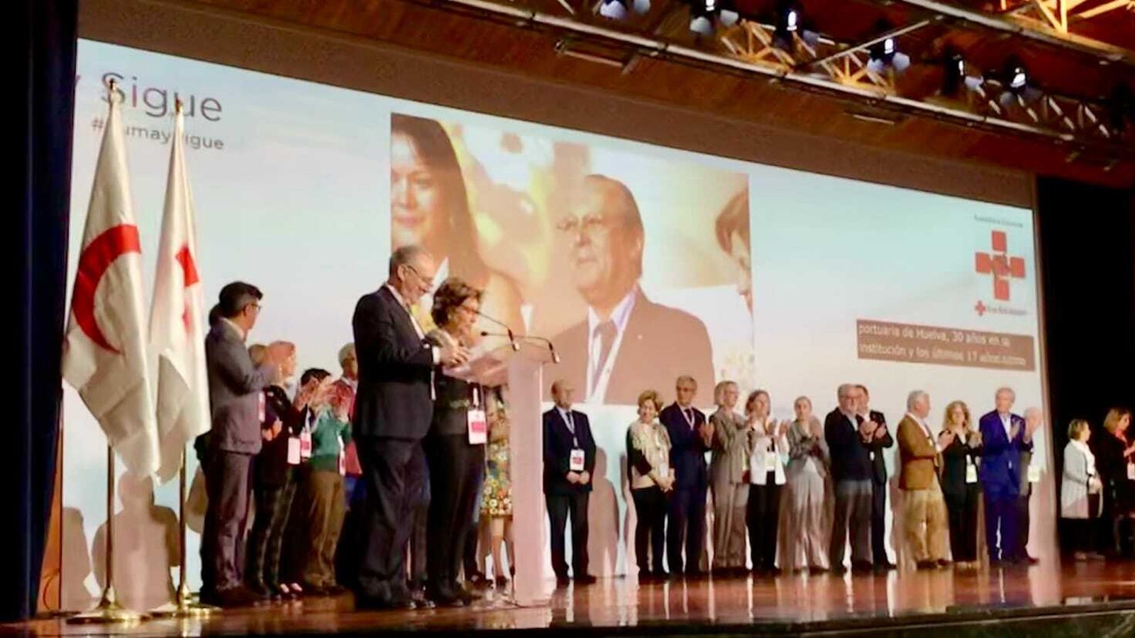 Nombramiento de Juan José Blanco como nuevo vocal de Cruz Roja Española.