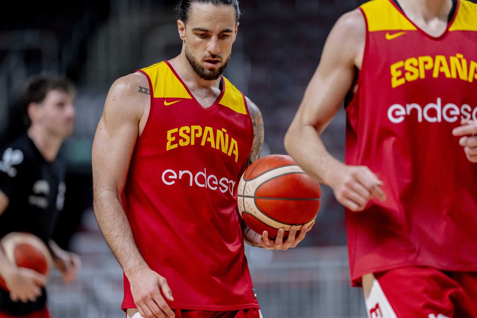 España, en Riga con Francis Alonso y Paco Aurioles