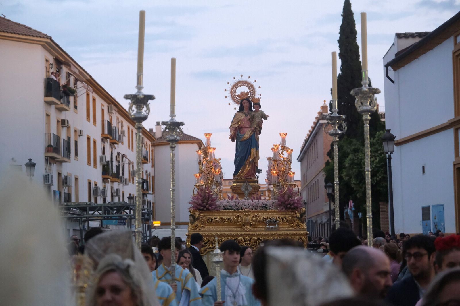 La procesión de María Auxiliadora de Córdoba, en imágenes