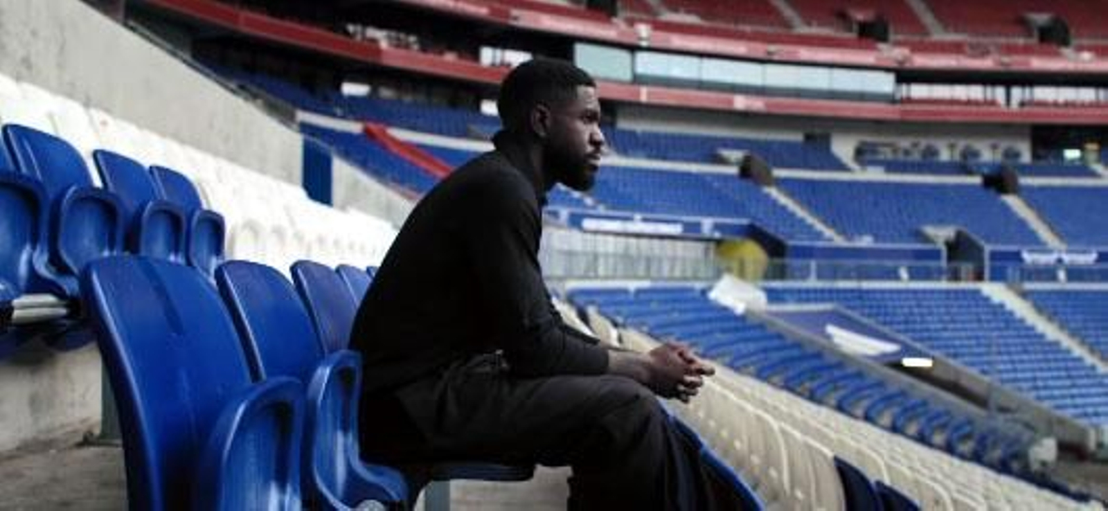 Samuel Umtiti, en una imagen del vídeo en el que anuncia su retirada.