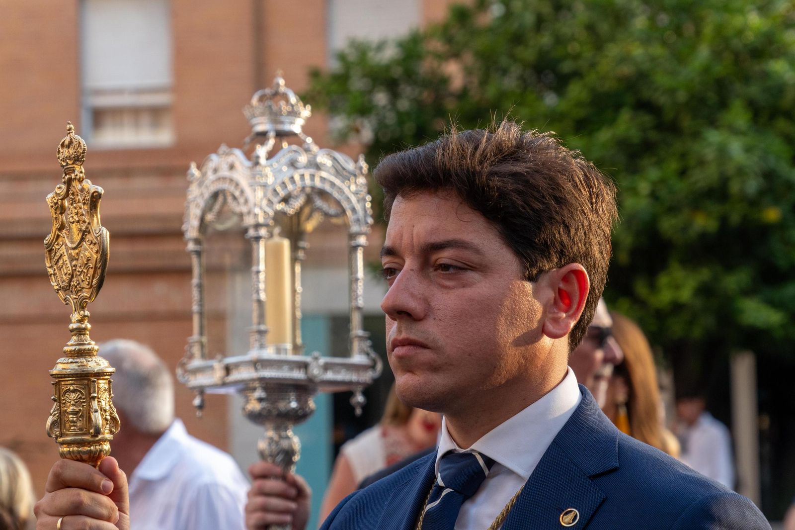 Imágenes del Rosario Jubilar rociero celebrado por las 25 hermandades filiales de la Matriz de Almonte en La Merced