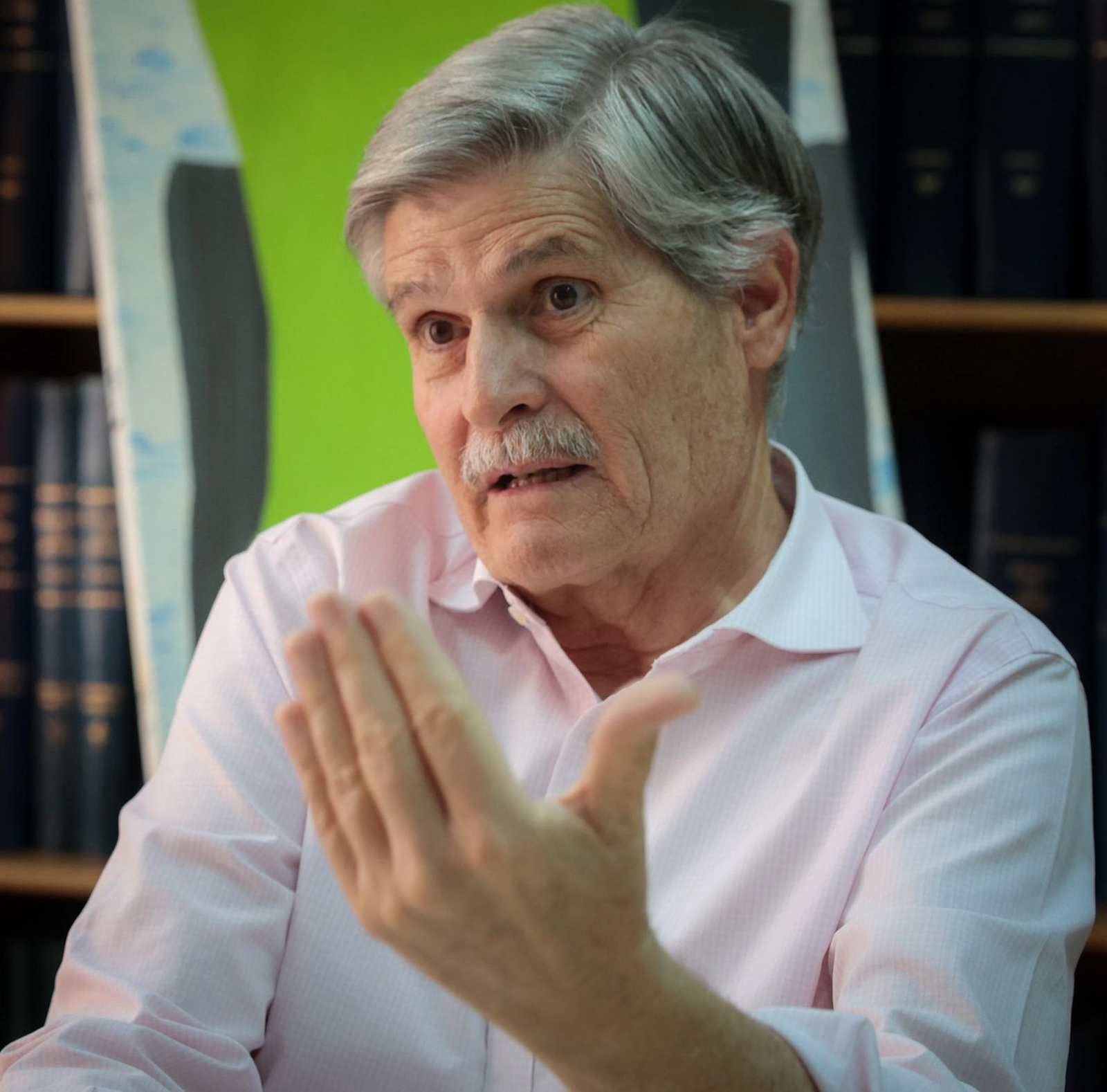 Francisco Corral, durante la entrevista en Diario de Jerez.