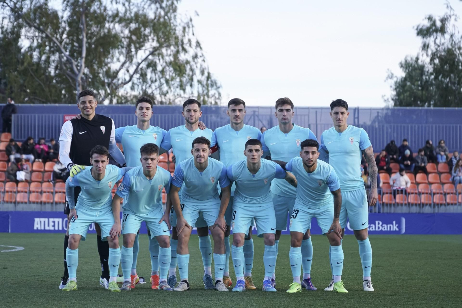 El once del Algeciras contra el Atlético de Madrid B. El once del Algeciras contra el Atlético de Madrid B.