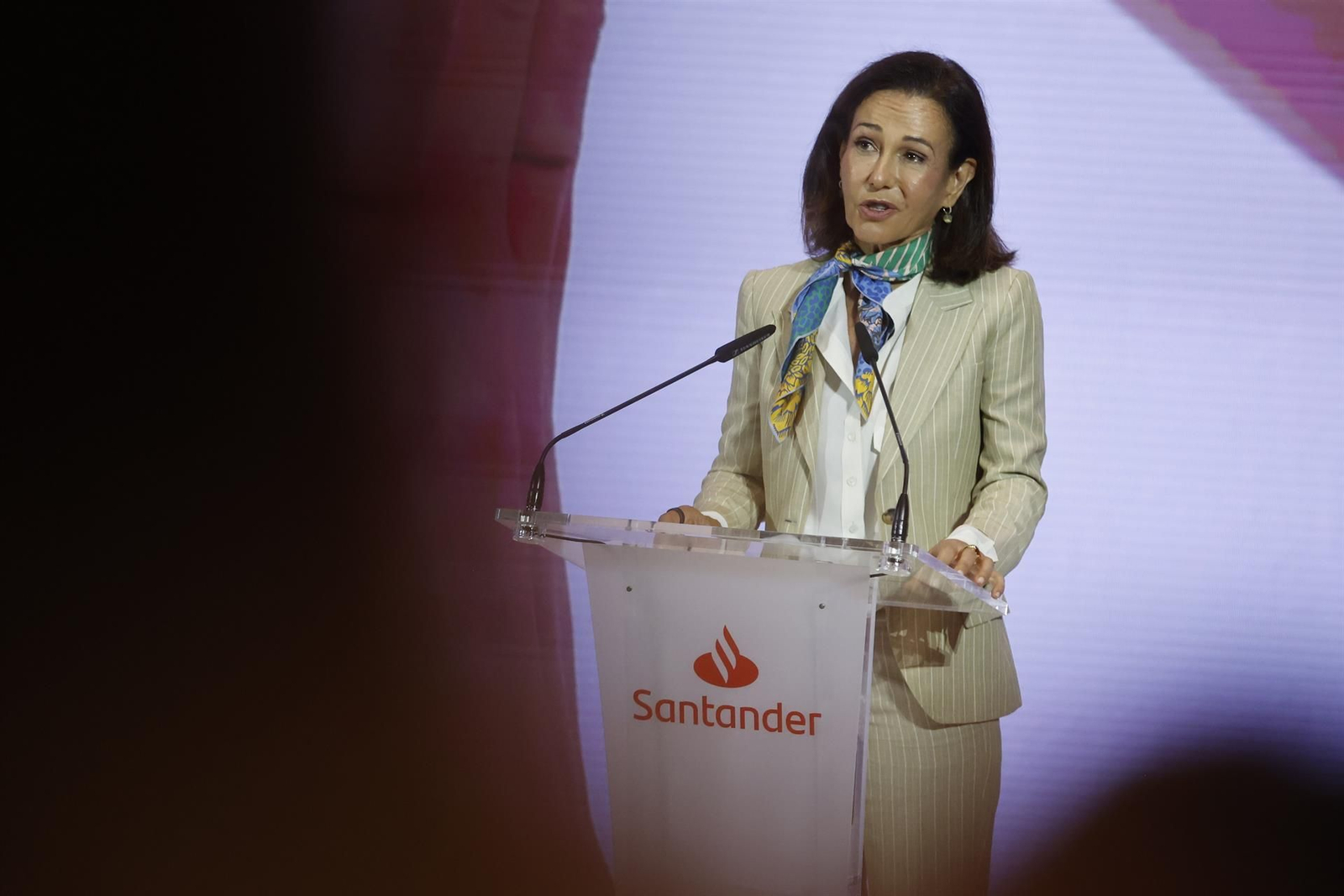 Ana Botín, presidenta de Banco Santander.