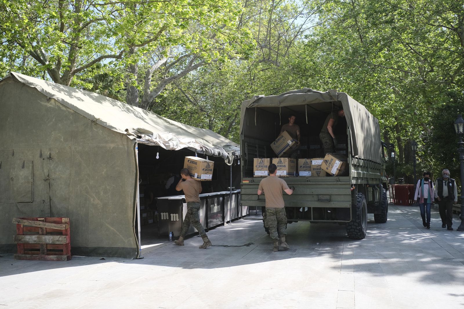 La previa de los 101 de la Legión, en fotos