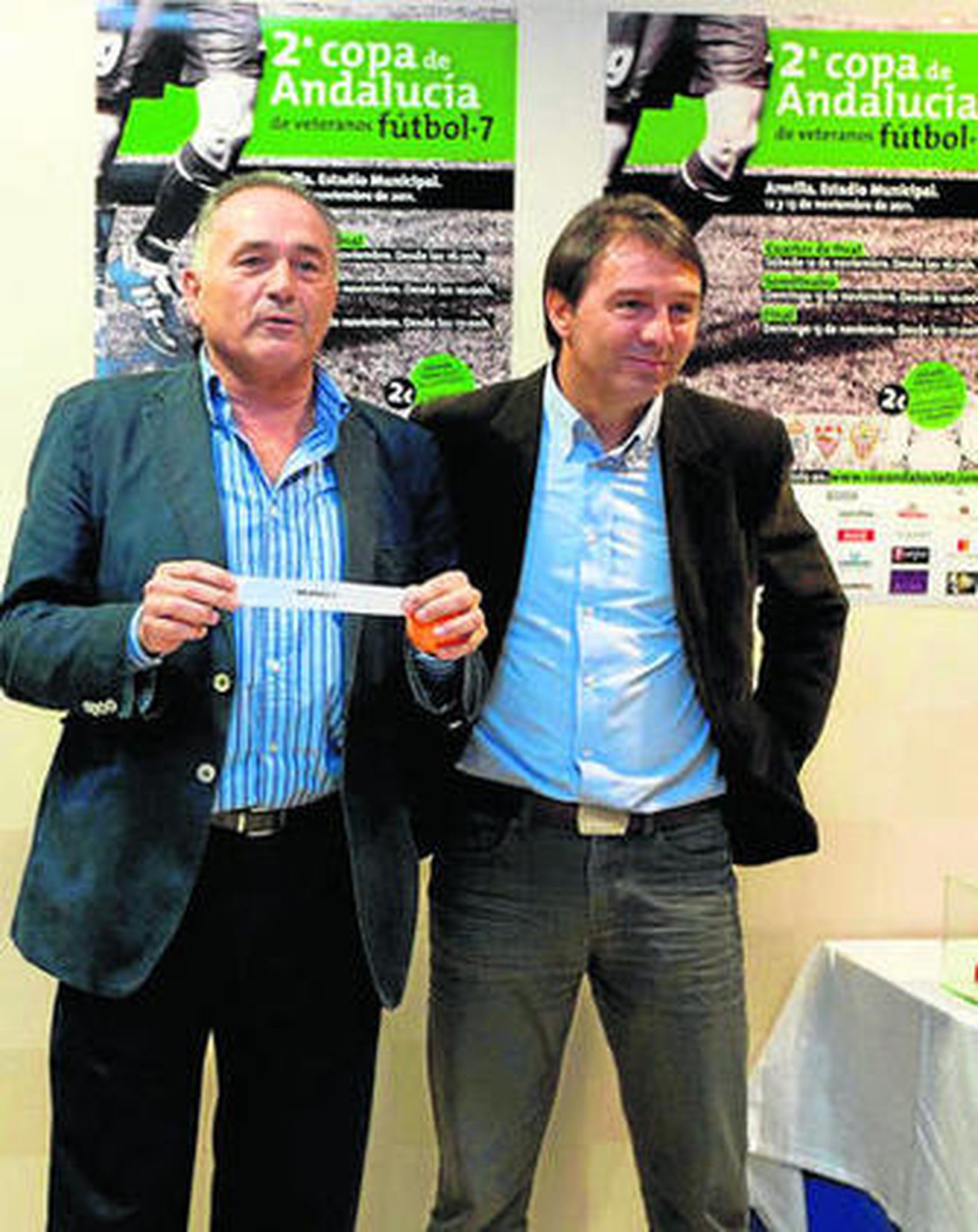 Hierro califica de "gran iniciativa" la Copa de Veteranos