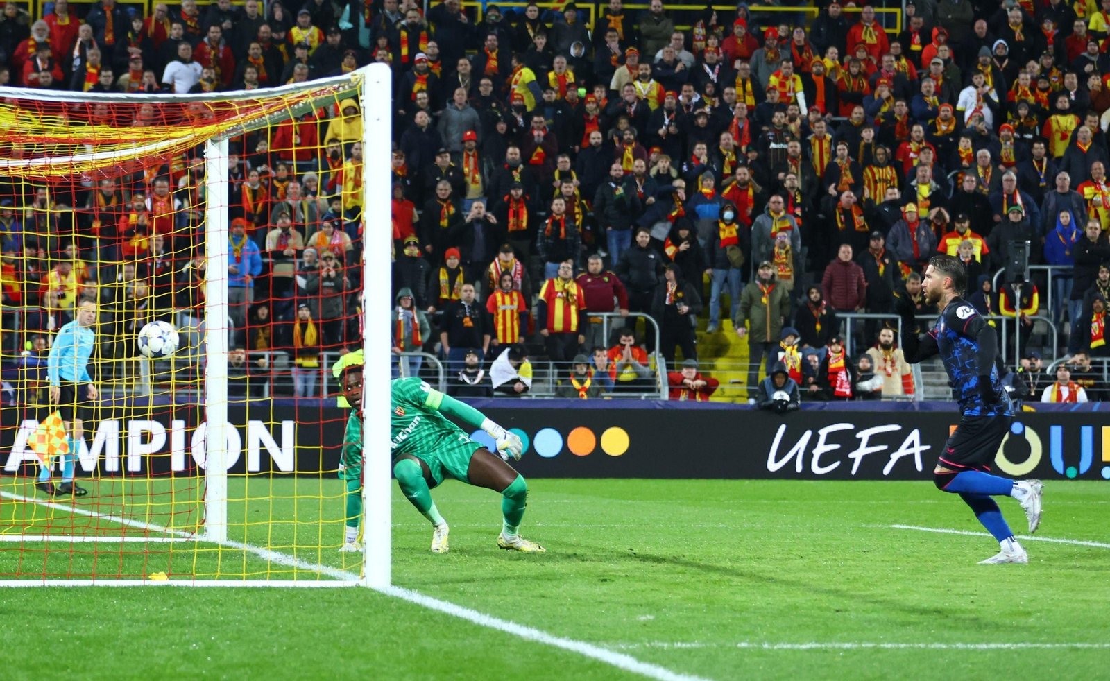 Las fotos del Lens - Sevilla de Champions