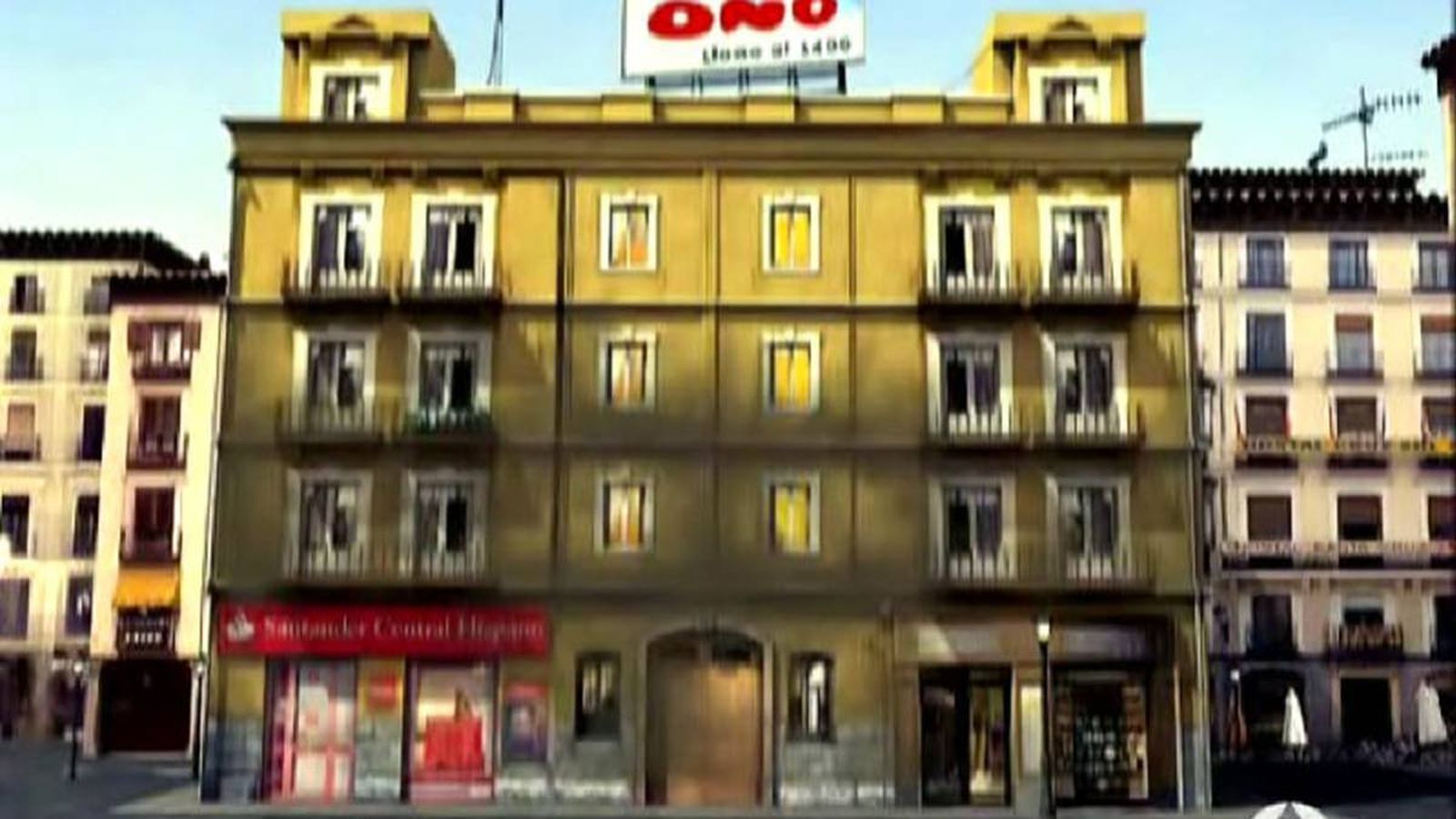 El edificio de la calle Desengaño de 'Aquí no hay quien viva'