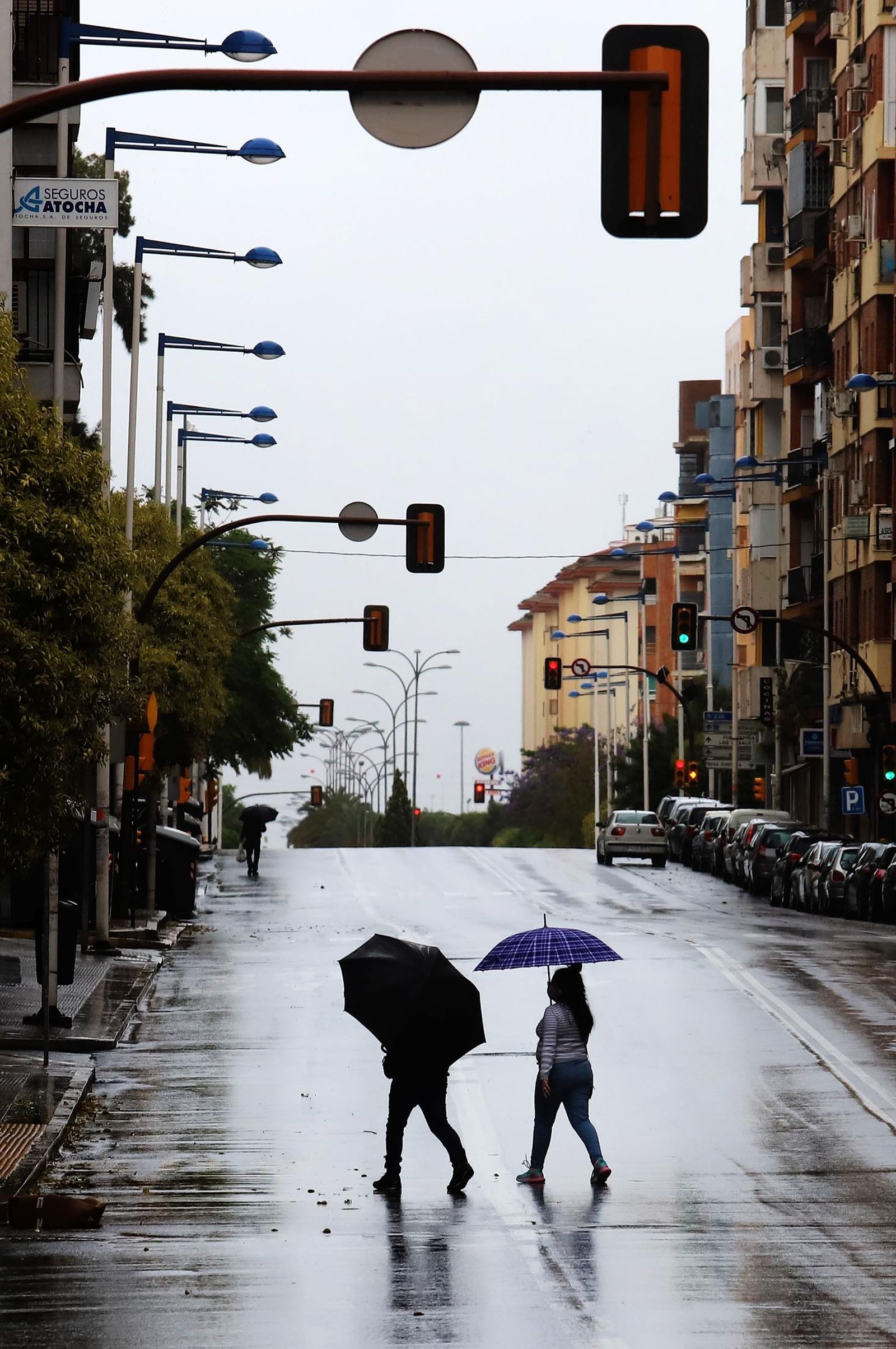 Tarde de lluvia en imágenes