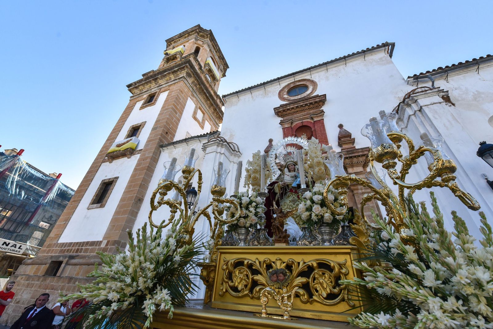 Procesión extraordinaria de Nuestra Señora del Saladillo en Algeciras