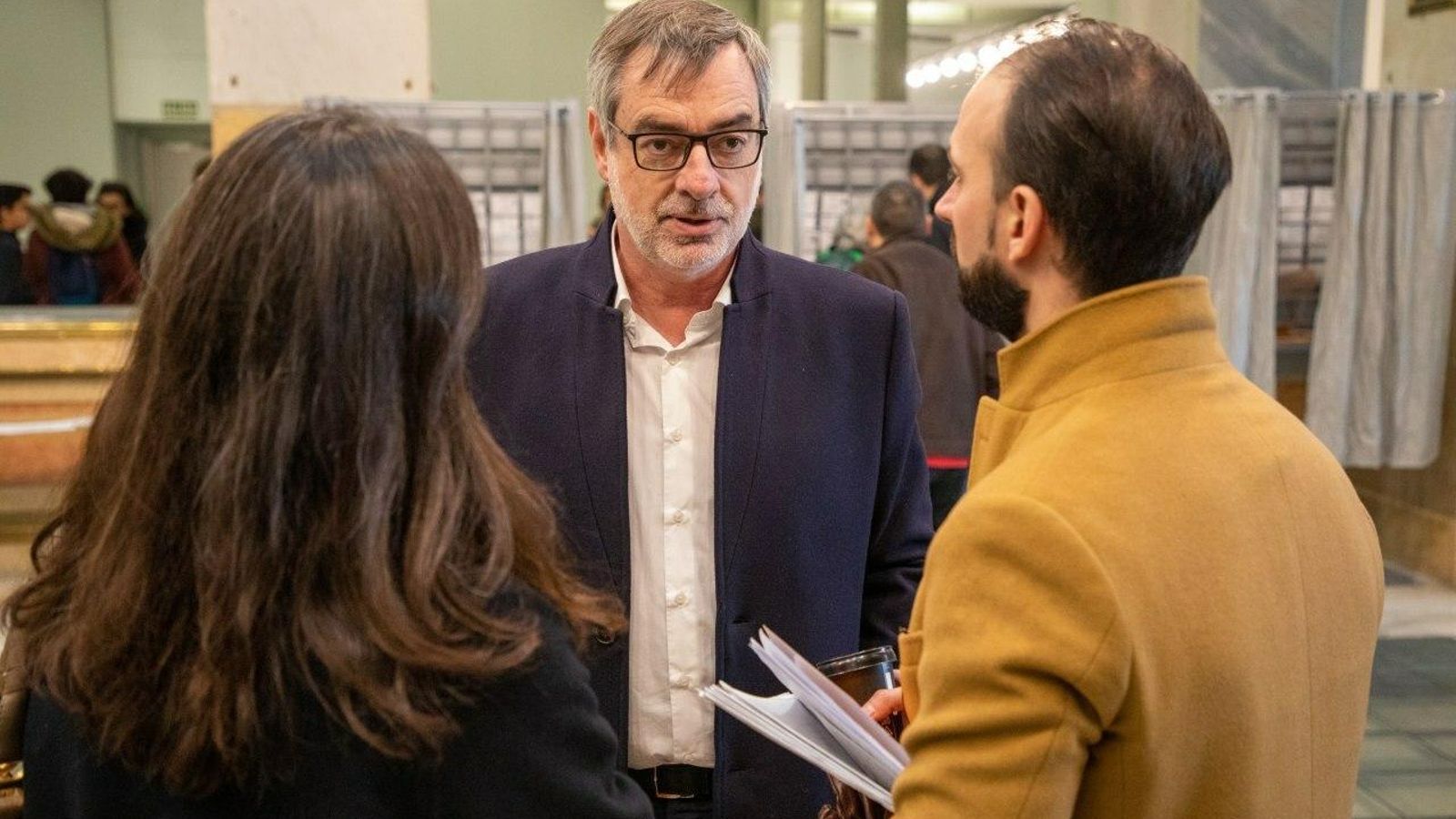 José Manuel Villegas, que votó esta mañana en Cibeles, se queda fuera del Congreso