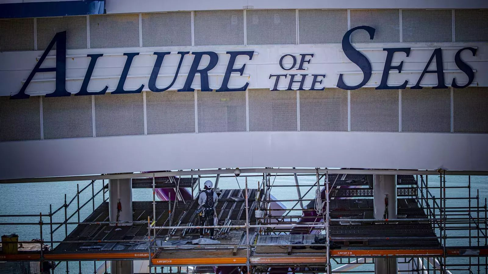 El Allure of the Seas, en una imagen de hace una semana y pico