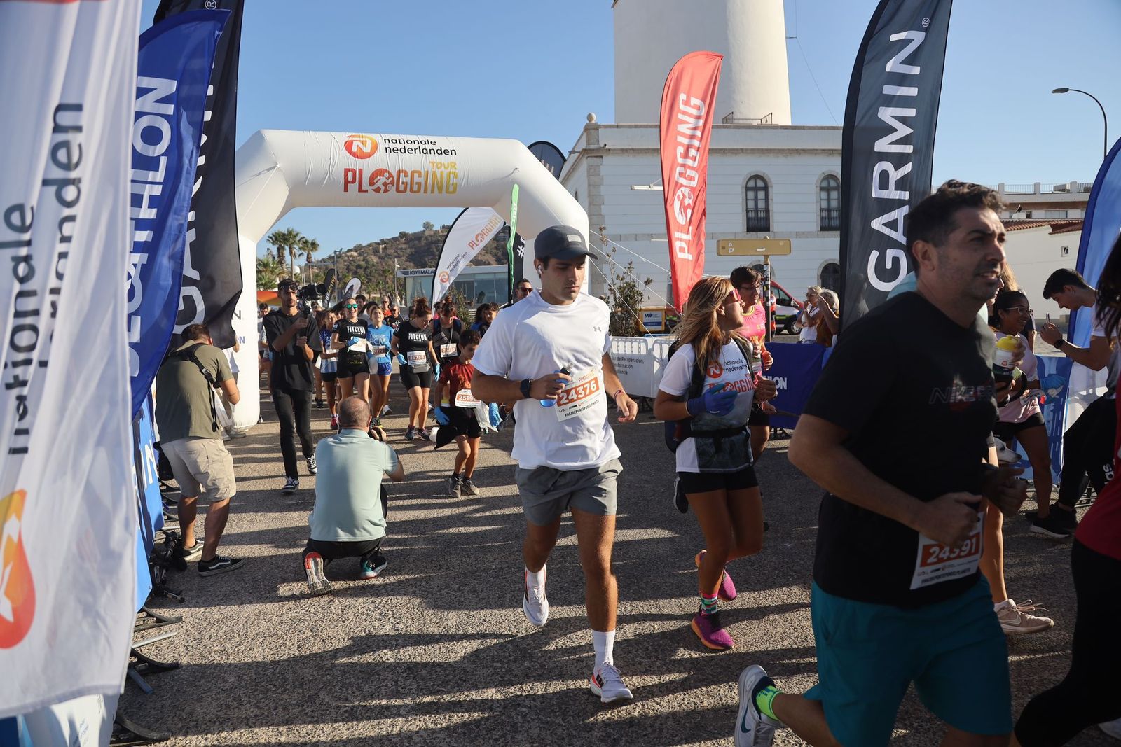El Nationale-Nederlanden Plogging Tour de Málaga, en fotos
