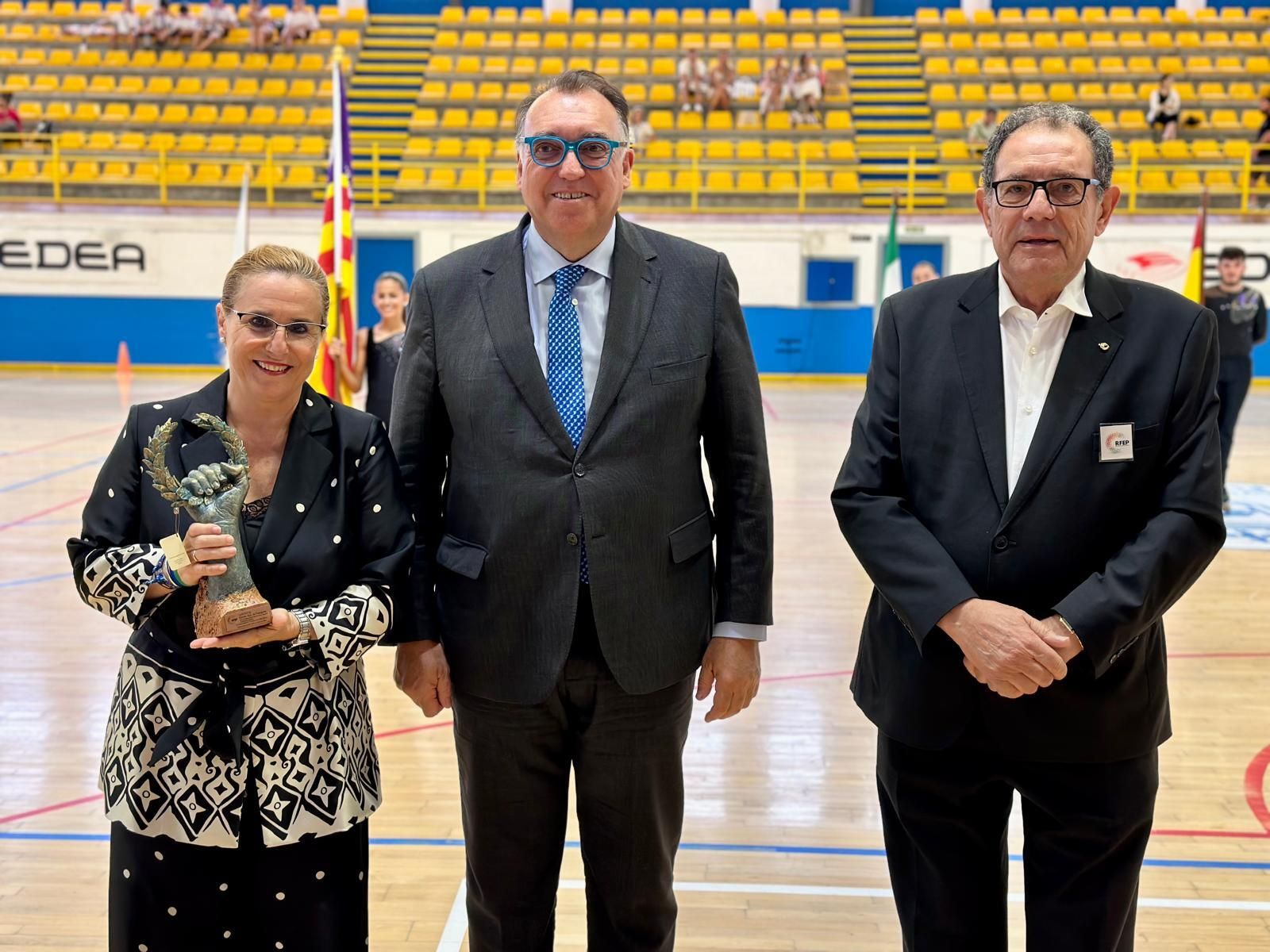 El inicio del Campeonato de España de patinaje artístico.