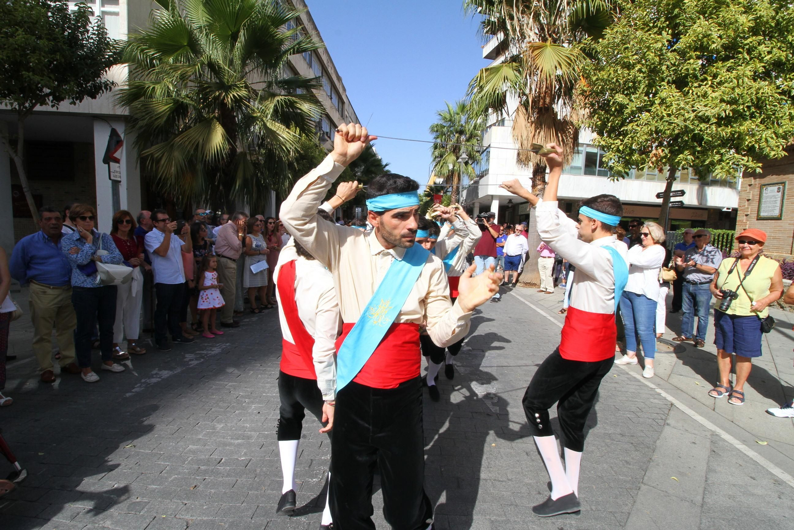 Imágenes del desfile Iberoamericano de bailes.