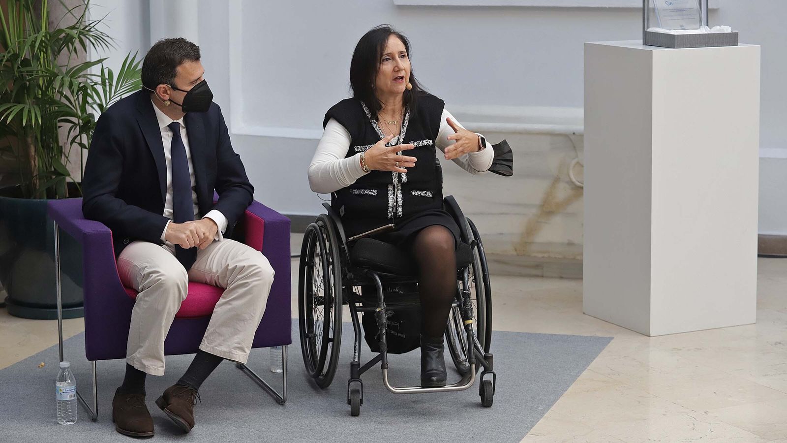 Fotos de la entrega del I Premio Sin Barreras  en Algeciras