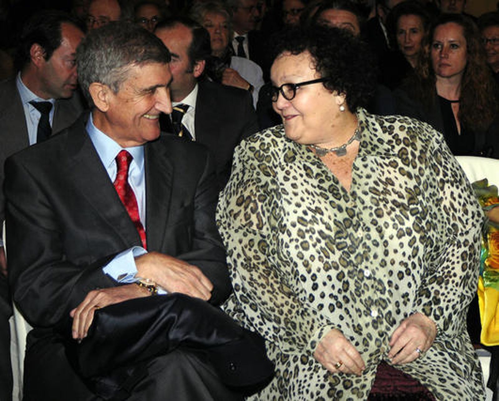 Tomás Aránguez y Amalia Gómez, miembros del jurado.

Foto: Juan Carlos Vazquez/Manuel Gomez