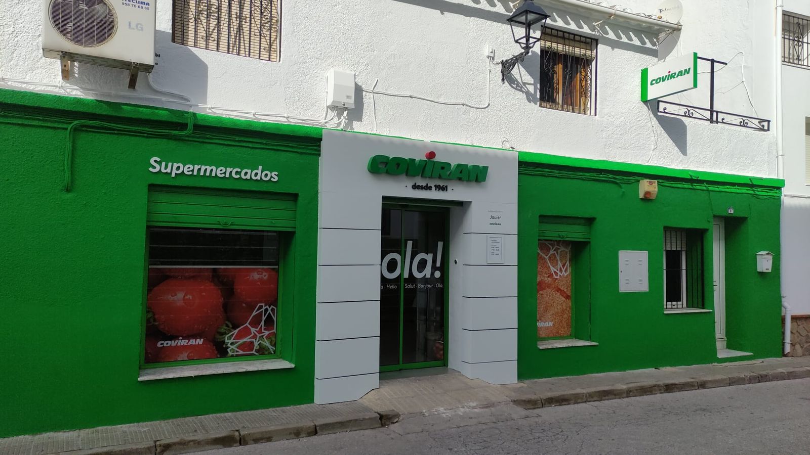 Supermercado Covirán en la localidad almeriense de Chirivel.