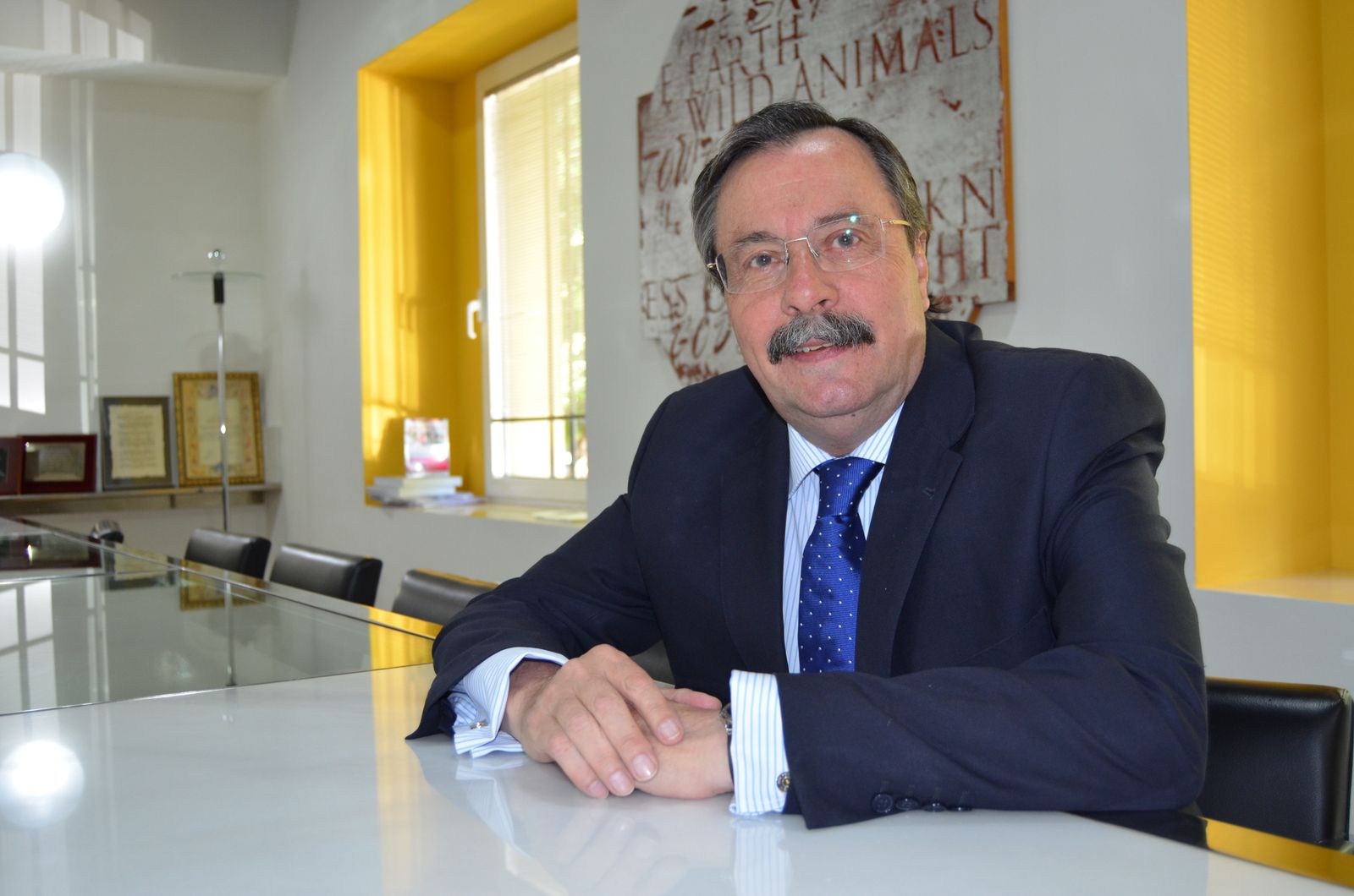 Luis Cáceres, presidente del Consejo Andaluz de Dentistas.
