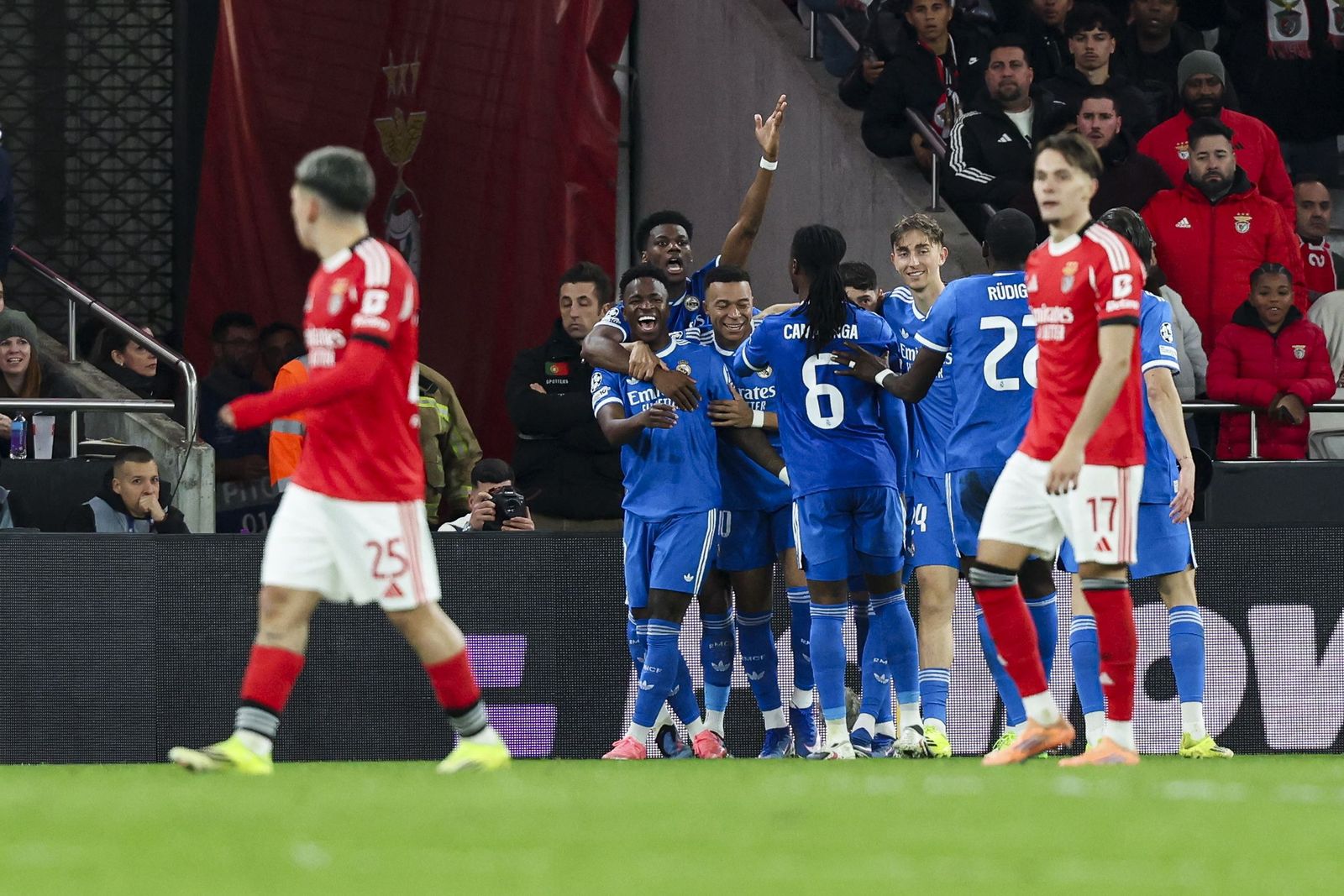 Las fotos del Benfica-Real Madrid