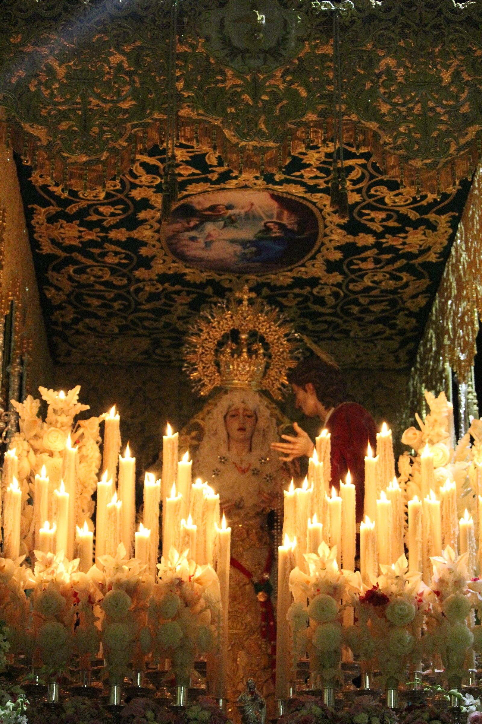 Procesión del Jueves Santo en Vera, en imágenes