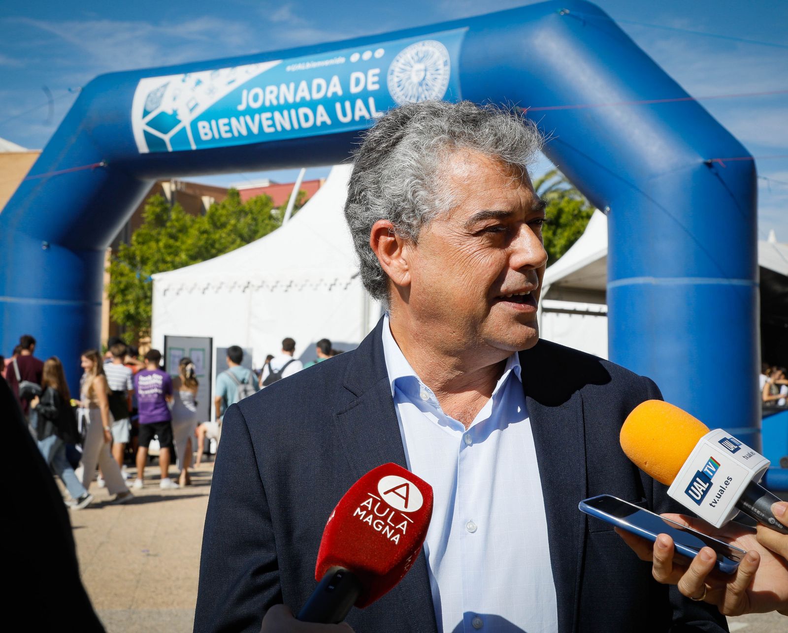 Imágenes de las jornadas de Bienvenida, Carmelo Rodríguez