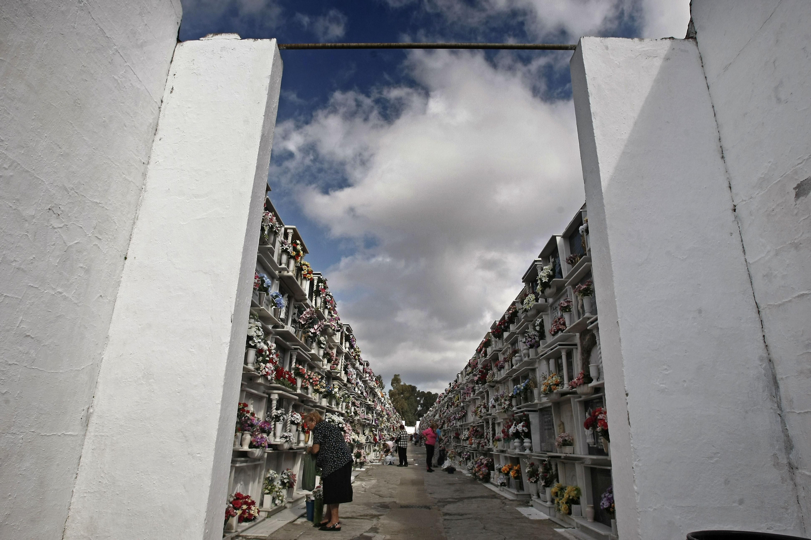 El cementerio de La Línea.