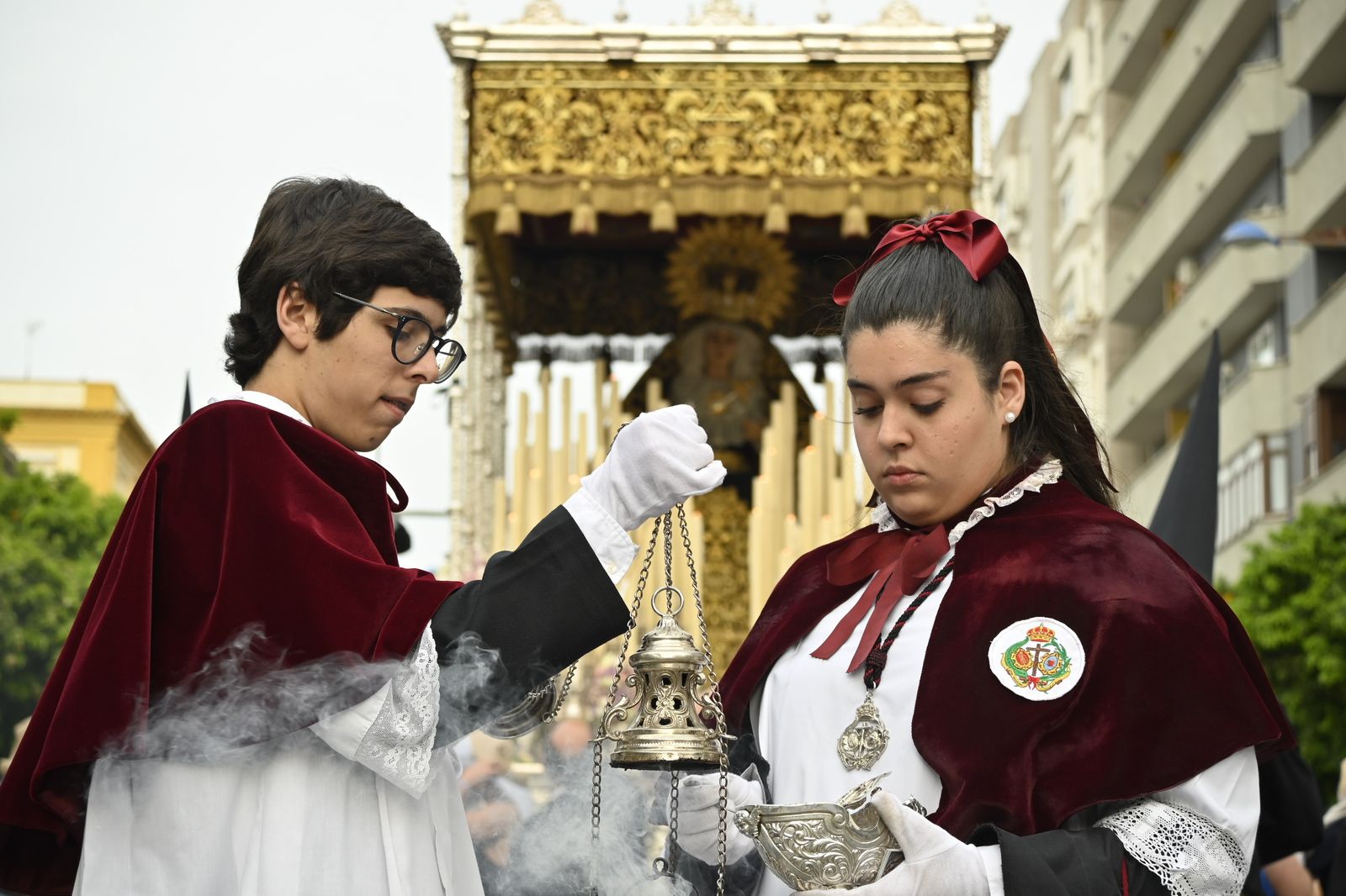 Martes Santo: Hermandad de Los Estudiantes, Huelva