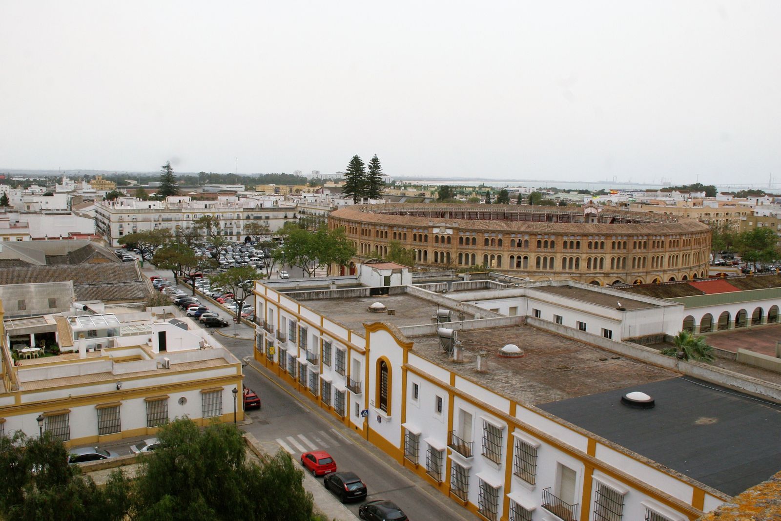 Una vista del casco histórico portuense.