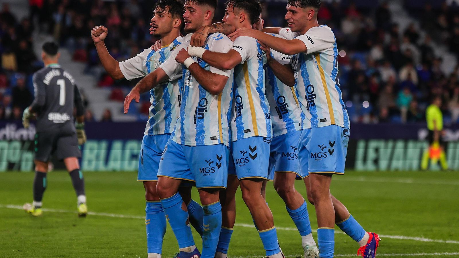 Las fotos del Levante-Málaga CF