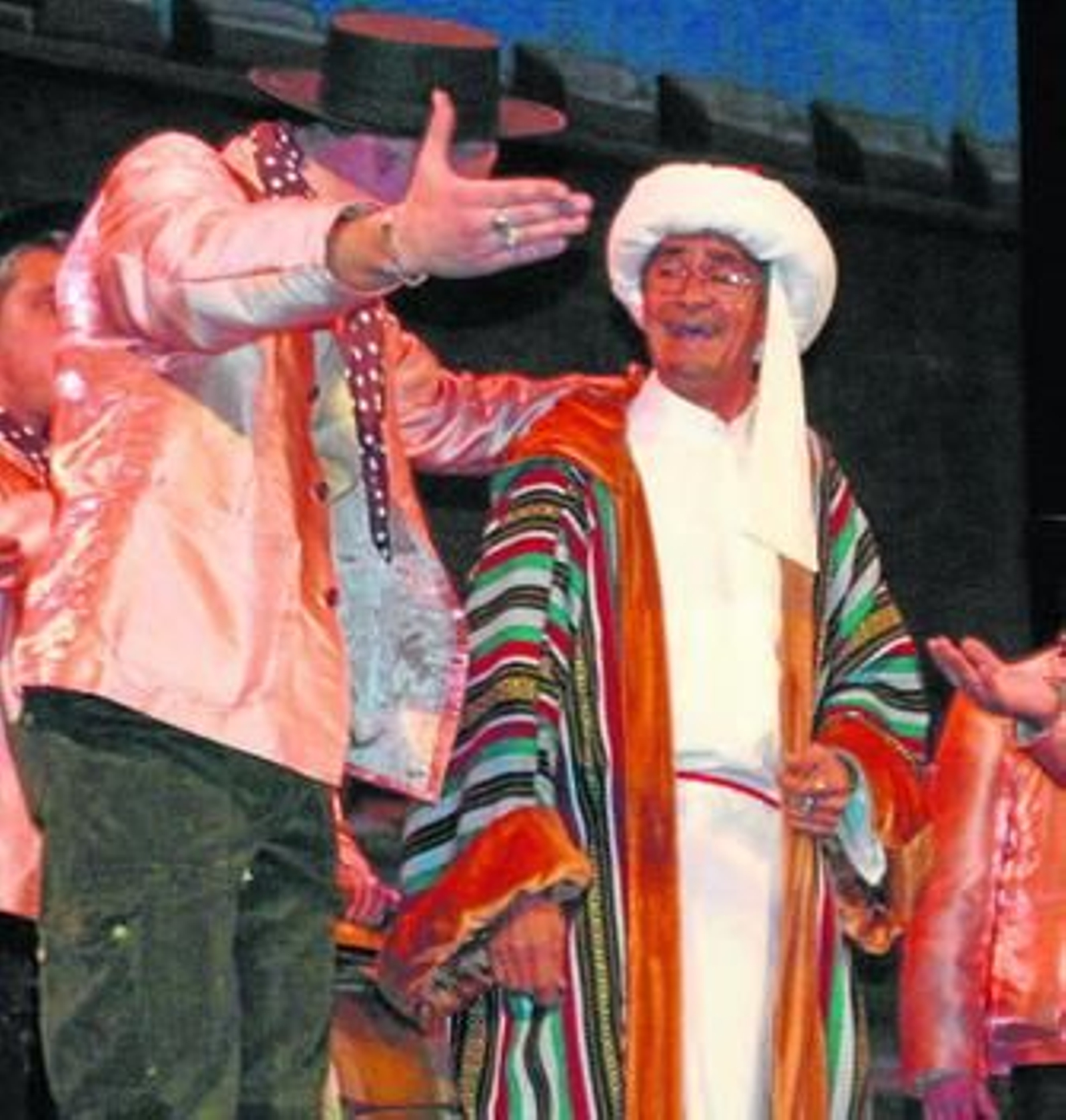 Manolo Moreno en 'La mano que mece la cuna', su última comparsa.