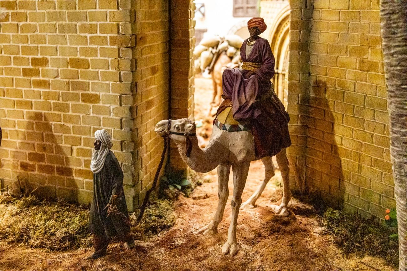 Así disfrutan en estas fechas cercanas a la Navidad los jienneses de la Ruta Belenística