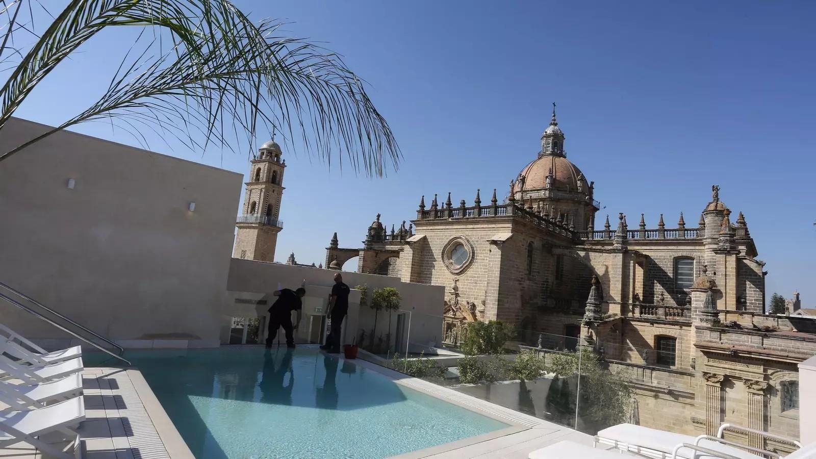 Hotel Tío Pepe, en Jerez.