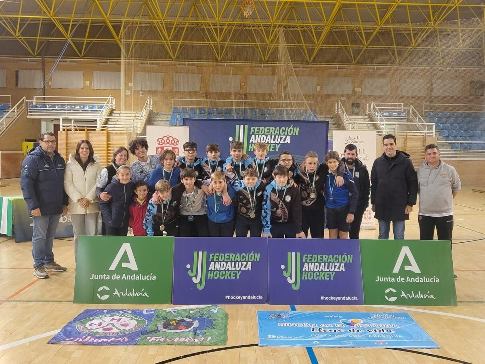 En imágenes: el hockey sala de Benalmádena brilla en el Andaluz de Alcalá la Real y Castillo de Locubín
