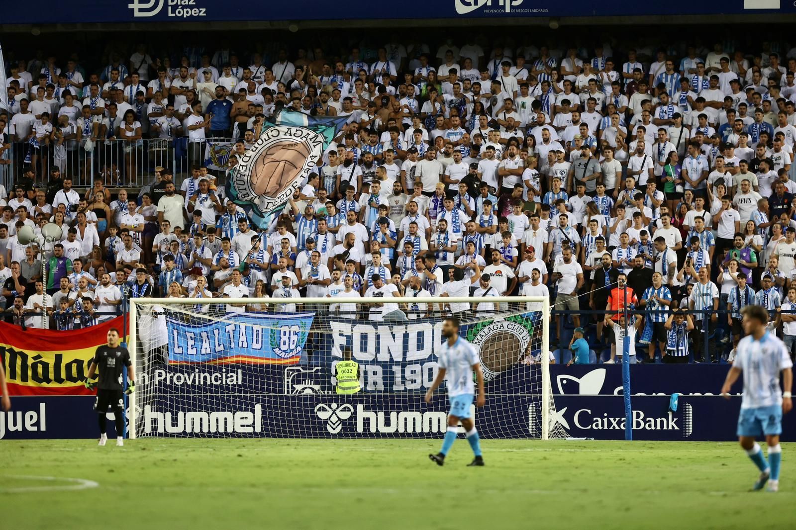 El Málaga CF-Atlético de Madrid B, en fotos