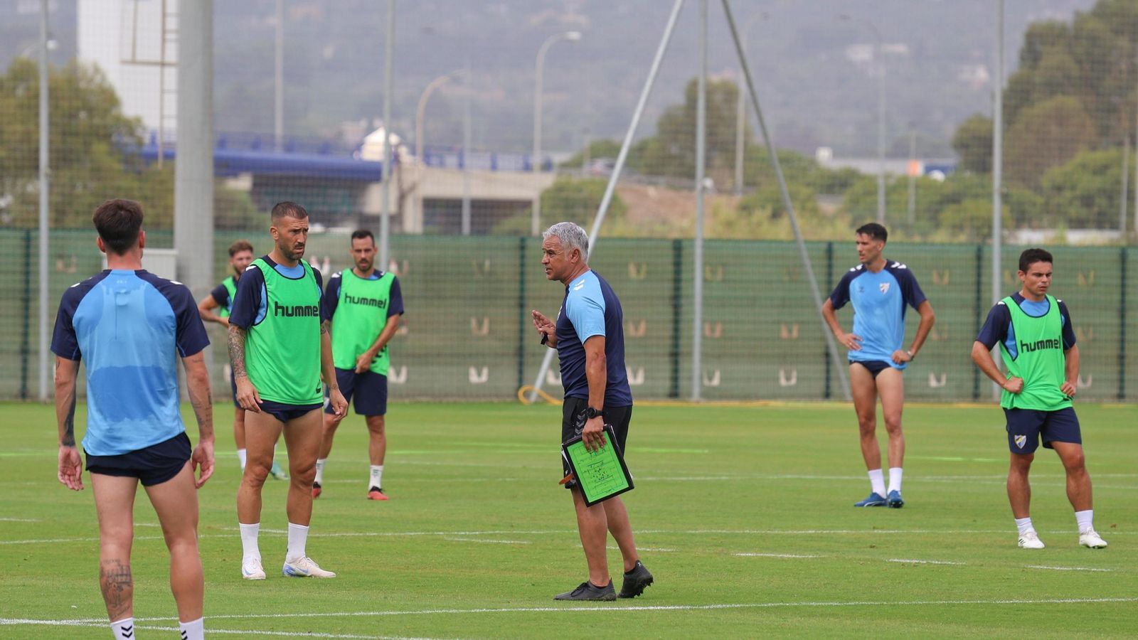 El Málaga CF prueba la Ciudad Deportiva de Arraijanal
