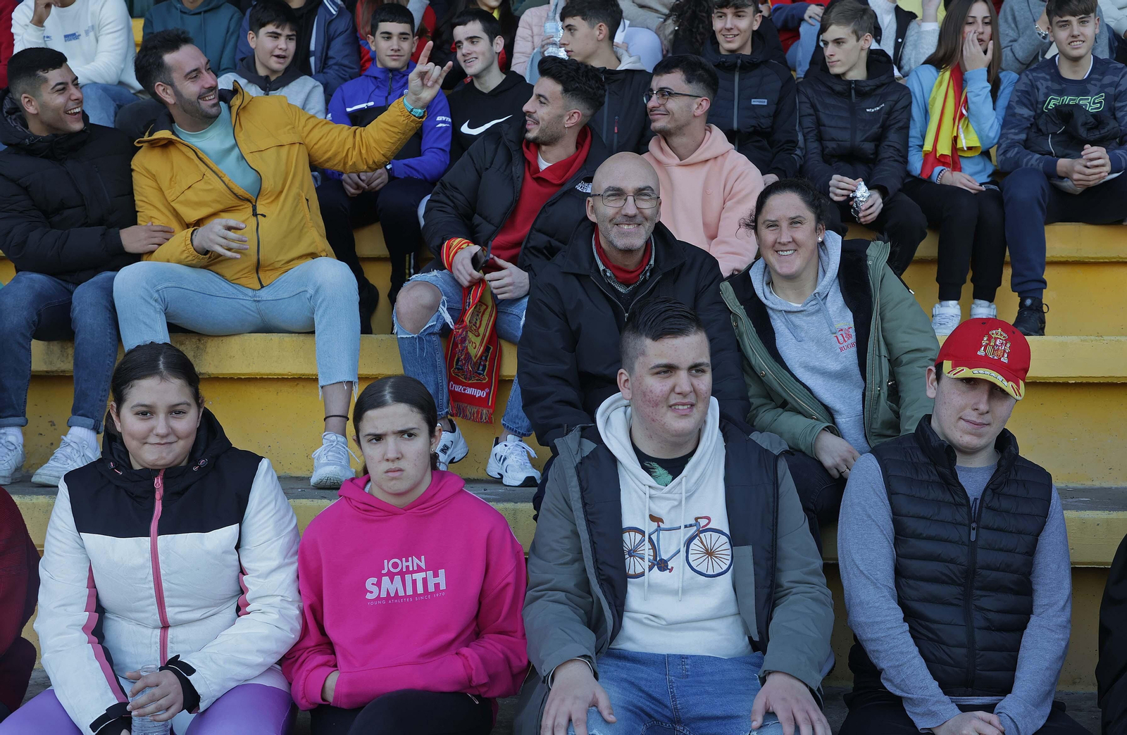 Búscate durante el segundo partido España - Italia sub-17 en Los Barrios