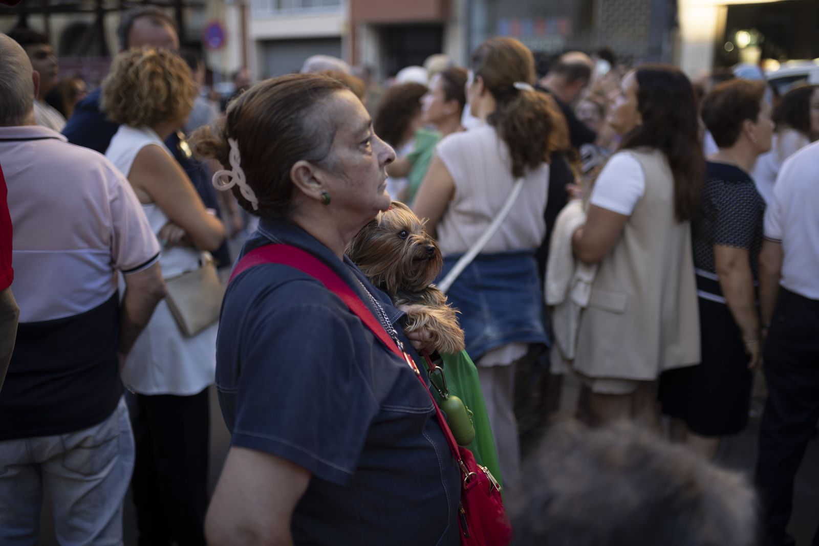 Imágenes de la salida de la Virgen de la Cinta desde la Catedral hacia el Santuario