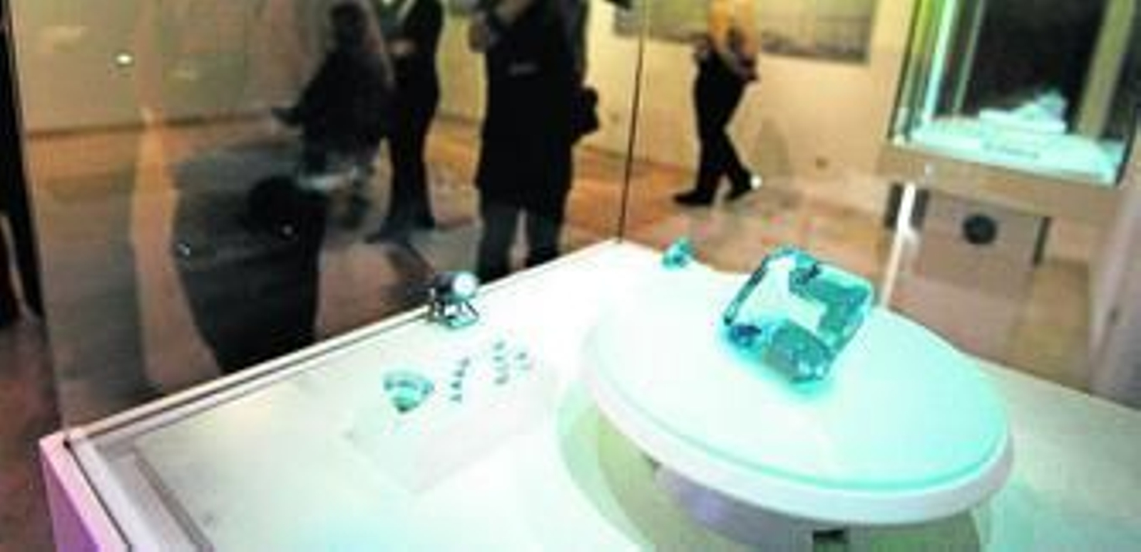 Piedras preciosas que integraron una primera muestra temporal del fallido Museo de las Gemas.