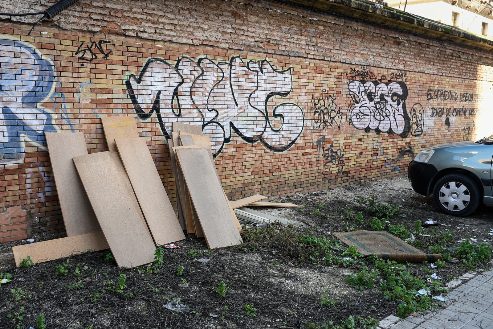 Imágenes de algunos de los puntos más sucios de Huelva