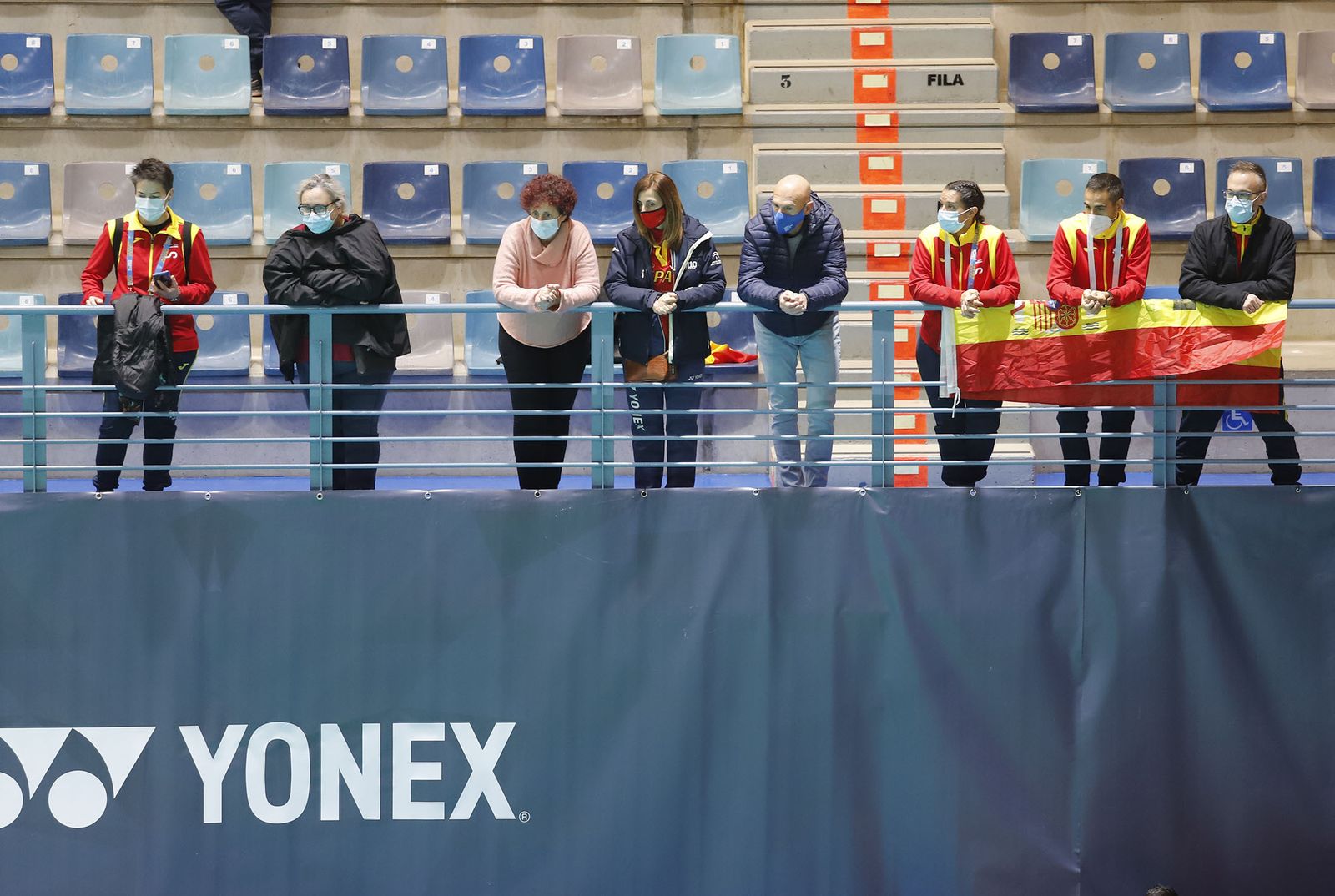 Imágenes del primer día de competición del Mundial senior de bádminton de Huelva 2021