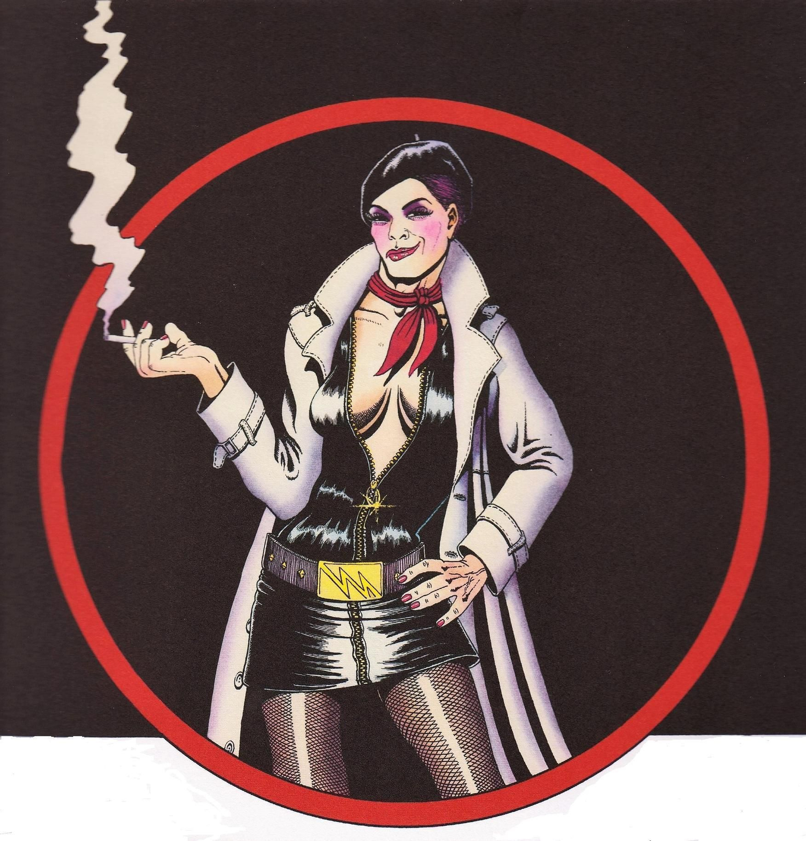 El detective transexual Anarcoma, uno de los personajes más icónicos del 'underground' español.