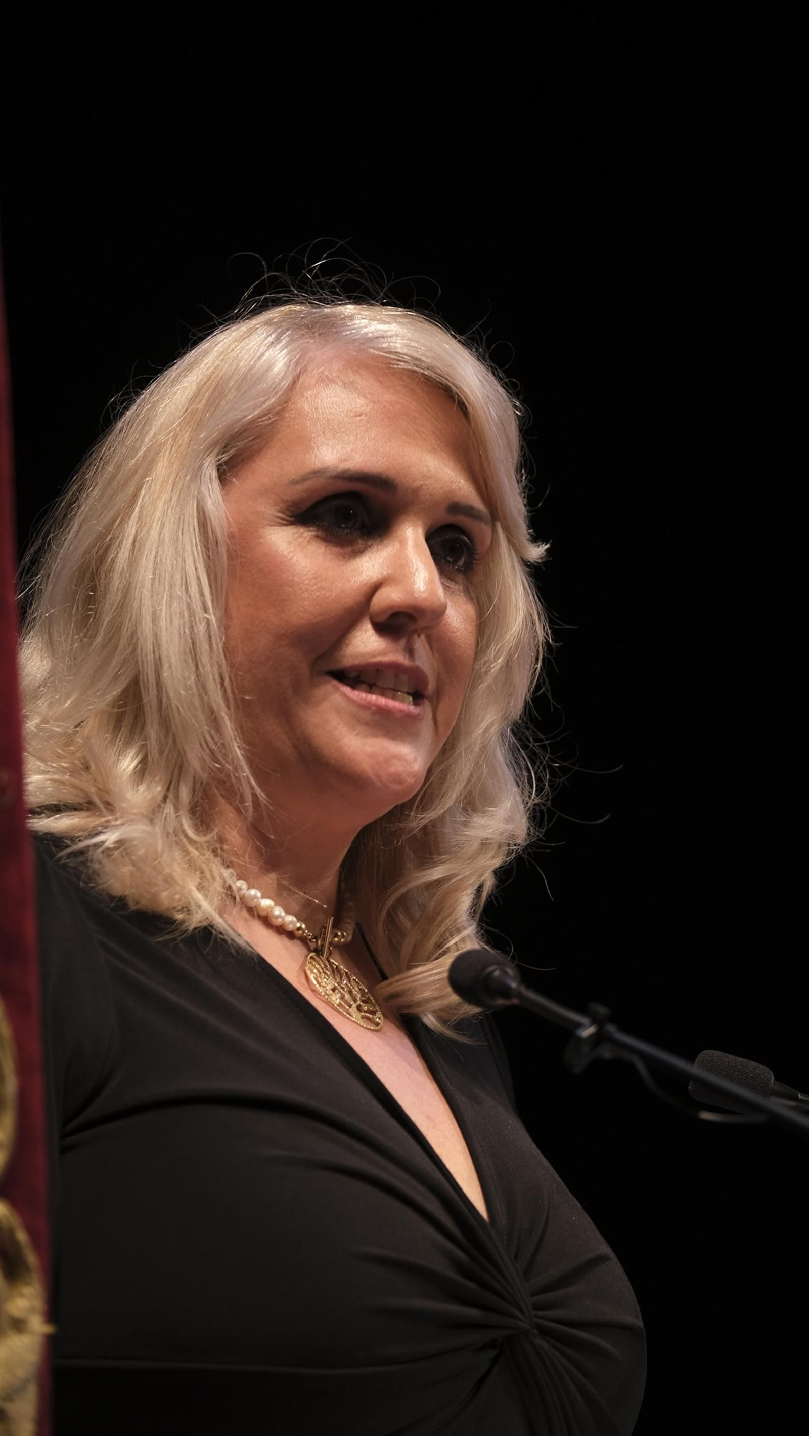 Raquel Criado pregona la Semana Santa Almería 2024, en imágenes