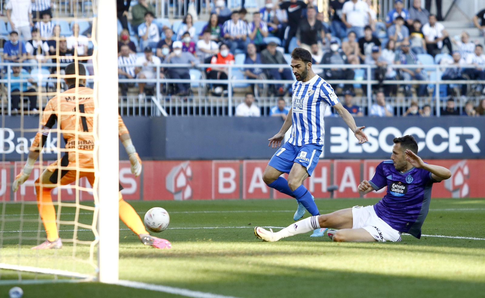 Las fotos del Málaga CF-Real Valladolid