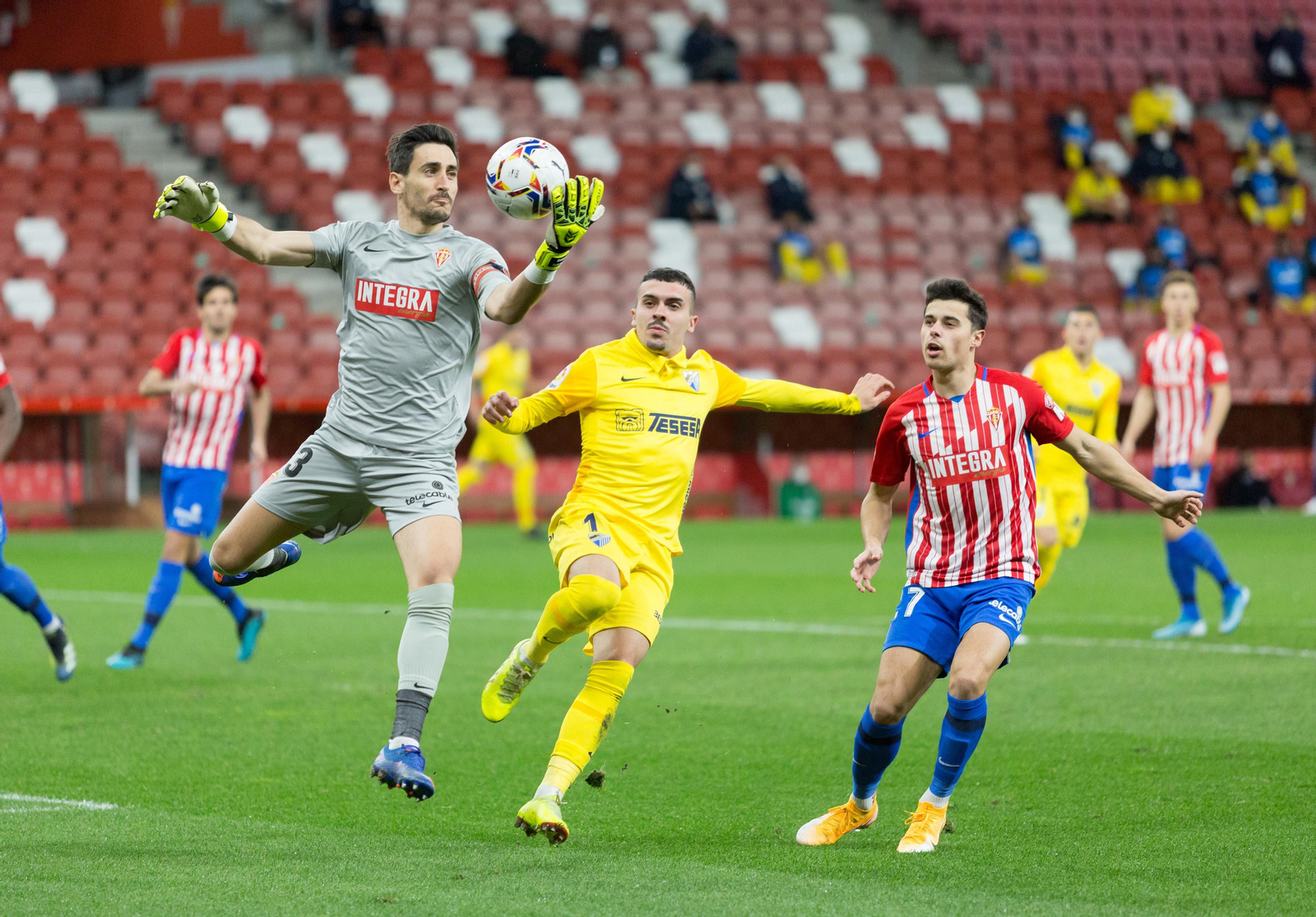 Las fotos del Sporting de Gijón - Málaga