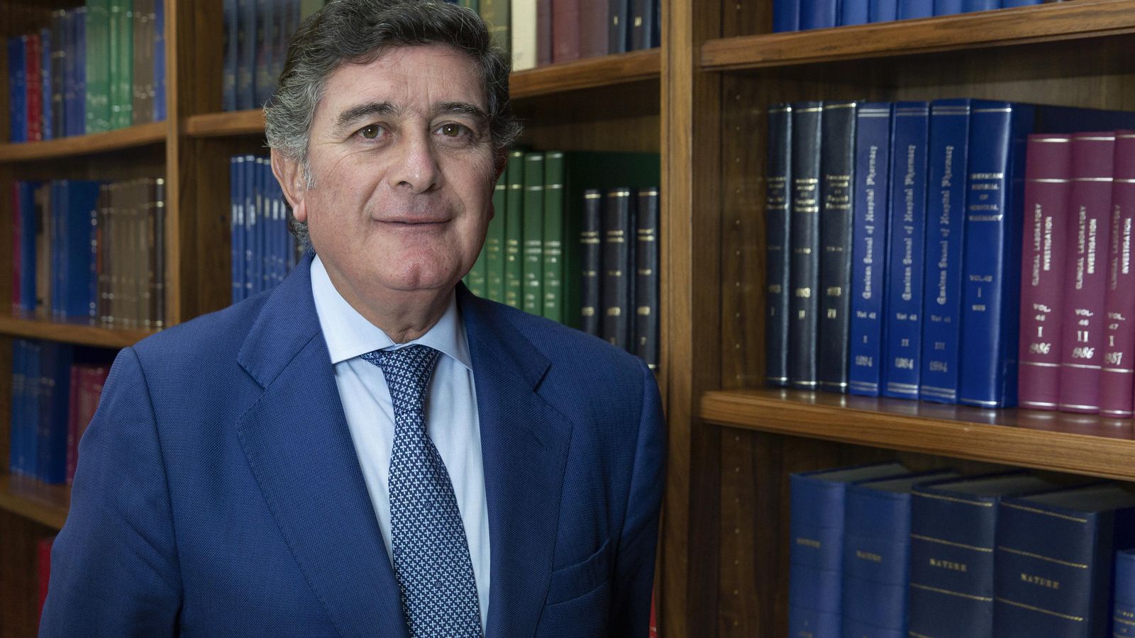 El presidente del Colegio de Faamacéuticos de Sevilla, Manuel Pérez.