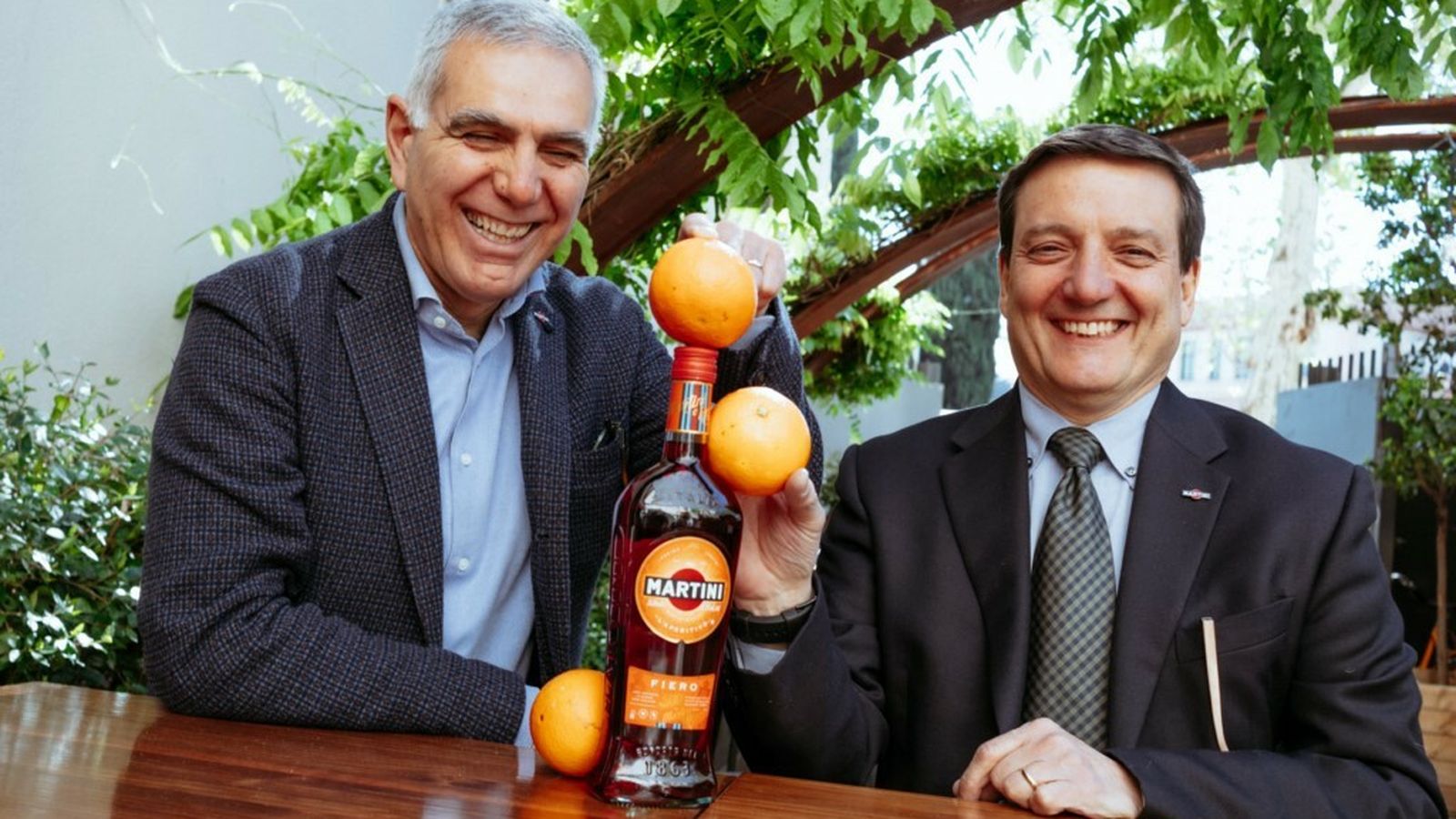 Ivano Tonutti y Beppe Musso, creadores de Martini Fiero.