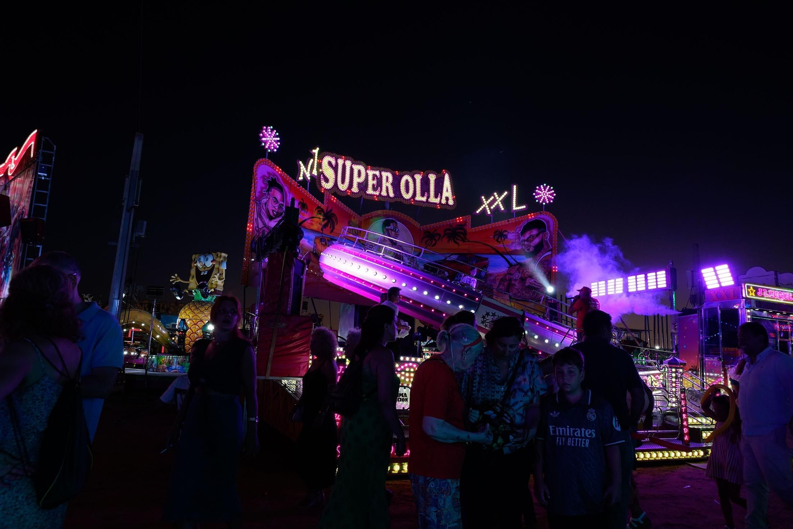 Las mejores imágenas de los cacharritos en Colombinas