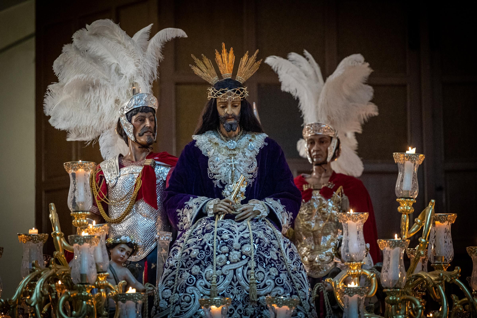 Las imágenes de la cofradía de Cigarreras en la Semana Santa de Cádiz de 2024